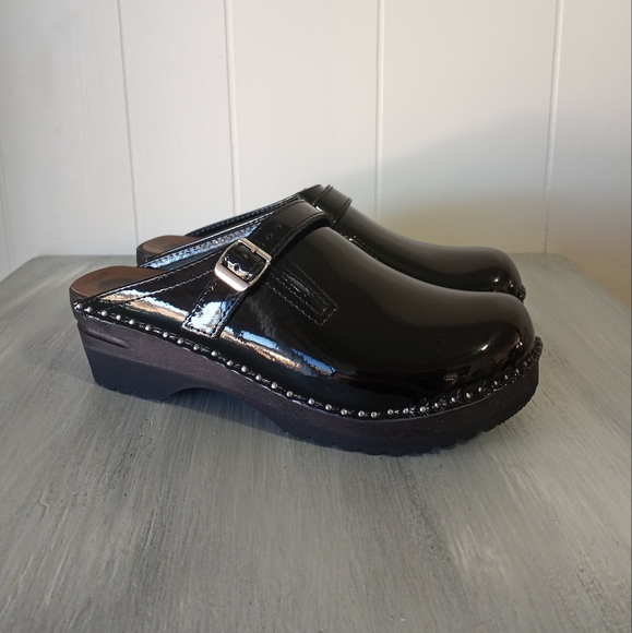 Troentorp Donatello Clogs Size 41 Women's 11 Mens 8 - Picture 1 of 14